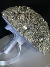 Load image into Gallery viewer, Brooch bouquet, jewel only bouquet, Full jeweled bouquet. by Crystal wedding uk