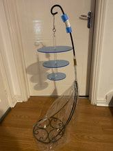 Load image into Gallery viewer, Metal frame and Suspended cake plate kit, Hanging upside down cakes