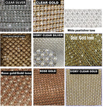 Load image into Gallery viewer, Pair (x2) Of Diamante Rhinestone Crystal Tie Backs Curtains & Voiles REAL STONES by Crystal wedding uk