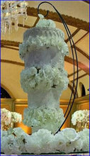 Load image into Gallery viewer, METAL CAKE HANGER stand and suspended cake plate kit.