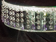 Load image into Gallery viewer, Crystal wedding cake stand 'droplet design all sizes round and square by Crystal wedding uk