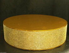 Load image into Gallery viewer, Rhinestone Wedding Cake Stand Sparkle Crystal Effect Display for Cake or Desserts