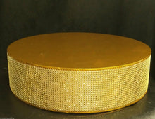 Load image into Gallery viewer, Rhinestone Wedding Cake Stand Sparkle Crystal Effect Display for Cake or Desserts