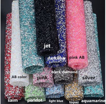 Load image into Gallery viewer, Crystal Diamante Wedding Cake Stand: Resin Rhinestone Sparkle