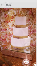Load image into Gallery viewer, Crystal Rhinestone Cake Stand – Luxury Dessert Display