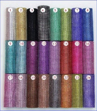 Load image into Gallery viewer, Rhinestone cake stand, many colours by Crystal wedding uk