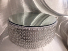 Load image into Gallery viewer, Crystal wedding cake stand - crystal effect finish by Crystal wedding uk