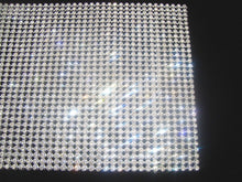 Load image into Gallery viewer, Gold Crystal Wedding cake stand, Rhinestone cake base Rhinestone Diamante Diamonte - REAL rhinestones by Crystal wedding uk