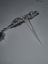 Load image into Gallery viewer, 3pc Rhinestone Cake Brooch Gold Plated Wedding cake Decoration (Set of 3)