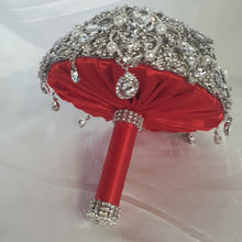Load image into Gallery viewer, Brooch bouquet, jewel bouquet, Full jeweled bouquets. by Crystal wedding uk