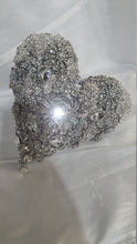 Load image into Gallery viewer, BROOCH BOUQUET Heart shaped brooch bouquet valentine jewel heart wedding bouquet. by Crystal wedding uk