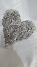 Load image into Gallery viewer, BROOCH BOUQUET Heart shaped brooch bouquet valentine jewel heart wedding bouquet. by Crystal wedding uk