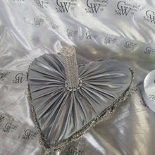 Load image into Gallery viewer, BROOCH BOUQUET Heart shaped brooch bouquet valentine jewel heart wedding bouquet. by Crystal wedding uk