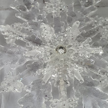 Load image into Gallery viewer, Crystal Snowflake Boutonniere - Grooms Boutonniere for a Winter Wedding - Christmas Wedding