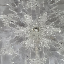 Load image into Gallery viewer, Crystal Snowflake Boutonniere: Winter Wedding Groom Accessory