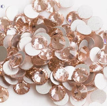 Load image into Gallery viewer, Rose gold Crystal heart Cake topper, perdonalised 6'' [ Entwined hearts -personalised cake topper bling cake topper [ rhinestone cake topper