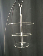 Load image into Gallery viewer, METAL CAKE HANGER stand and suspended cake plate kit.