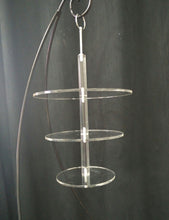 Load image into Gallery viewer, METAL CAKE HANGER stand and suspended cake plate kit.