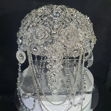 Load image into Gallery viewer, Acrylic display stand, Personalised Bouquet stand holder - by Crystal wedding uk