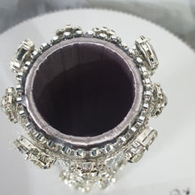 Load image into Gallery viewer, Bling Bouquet Holder, rhinestone crystal Diamonte holder, Rhinestone Wedding Bouquet Holder , Glam Bling Bouquet Holders