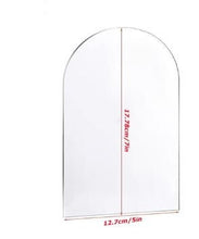 Load image into Gallery viewer, Wedding Table Numbers,Arched Table Numbers Printed Acrylic Table sign, Custom Wedding Reception Sign, Wedding Signs, by Crystal Wedding UK