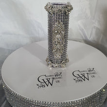 Load image into Gallery viewer, Bling Wedding Bouquet Handle: Rhinestone Crystal Diamonte Holder