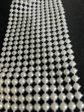 Load image into Gallery viewer, Pearl effect ribbon banding cake ribbon many widths 1M by Crystal wedding uk