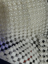 Load image into Gallery viewer, Pearl effect ribbon banding cake ribbon many widths 1M by Crystal wedding uk