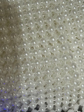 Load image into Gallery viewer, Pearl effect ribbon banding cake ribbon many widths 1M by Crystal wedding uk