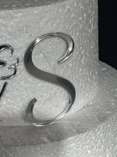 Load image into Gallery viewer, Wedding Cake fropper, Personalized cake topper, Rustic cake topper, Custom monogram cake topper, Wedding Cake topper by Crystal wedding uk