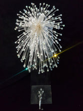 Load image into Gallery viewer, Crystal wire bouquet Wedding bridal flowers sparkle bling bouquet alternative wedding flowers unique by Crystal wedding uk