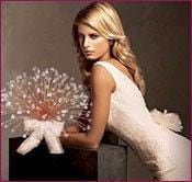 Load image into Gallery viewer, Crystal wire bouquet, beaded bouquet, Wedding bridal flowers, Rose gold,blush, silver, gold, Alternative unique wedding flowers.
