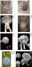 Load image into Gallery viewer, Brooch bouquet, Jewel crystal wedding bouquet. by Crystal wedding uk