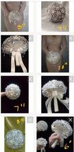 Load image into Gallery viewer, Brooch bouquet, Jewel crystal wedding bouquet. by Crystal wedding uk