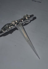 Load image into Gallery viewer, Cake brooch, crystal rhinestone cake decoration - by Crystal wedding uk