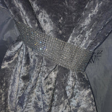Load image into Gallery viewer, Crystal Tie Backs Curtains & Voiles REAL STONES - extra wide 6cm by Crystal wedding uk