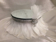 Load image into Gallery viewer, Feather cake stand, Great Gatsby, 1920's wedding. by Crystal wedding ukw