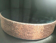 Load image into Gallery viewer, Sequin wedding cake stand round or square by Crystal wedding uk