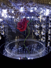 Load image into Gallery viewer, Cake Stand, MAGICAL RED ROSE', wedding cake divider, cake separator, Cake stand 6" 8" 10" 12" 14" by Crystal wedding uk