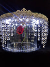 Load image into Gallery viewer, Cake Stand, MAGICAL RED ROSE', wedding cake divider, cake separator, Cake stand 6" 8" 10" 12" 14" by Crystal wedding uk