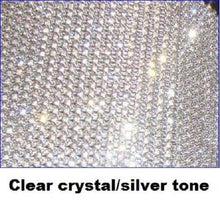 Load image into Gallery viewer, Rhinestone cake stand, real crystal stones by Crystal wedding uk