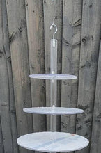Load image into Gallery viewer, Suspended cake plate acrylic kit, Hanging cake, upside down cake, (NO STAND ) by Crystal wedding uk