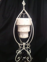 Load image into Gallery viewer, Suspended cake plate acrylic kit, Hanging cake, upside down cake, (NO STAND ) by Crystal wedding uk