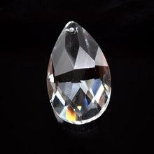Load image into Gallery viewer, Crystal cake stand , Glass crystal swag drop + LED by Crystal wedding uk