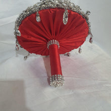 Load image into Gallery viewer, Brooch bouquet, jewel bouquet, Full jeweled bouquets. by Crystal wedding uk