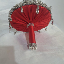 Load image into Gallery viewer, Brooch bouquet, jewel bouquet, Full jeweled bouquets. by Crystal wedding uk