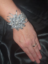 Load image into Gallery viewer, Vintage inspired crystal wrist corsage for Prom or wedding by Crystal wedding uk