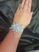 Load image into Gallery viewer, Vintage inspired crystal wrist corsage for Prom or wedding by Crystal wedding uk