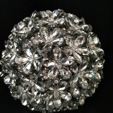Load image into Gallery viewer, Crystal bouquet, crystal flowers, Brides wedding bouquet by Crystal wedding uk