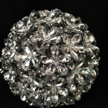 Load image into Gallery viewer, Crystal bouquet, crystal flowers, Brides wedding bouquet by Crystal wedding uk